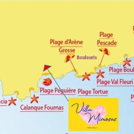 Boulouris - Grand 3 Pièces 5 Personnes Avec Terrasse à 5min à Pied Des Plages * Saint-Raphaël